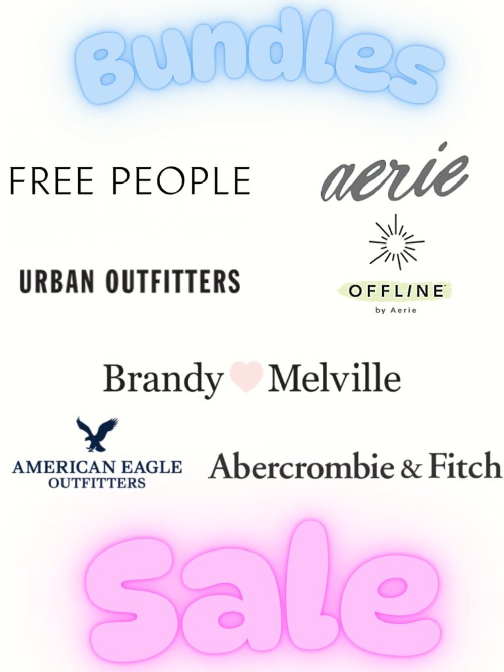 🔥 45% OFF 5+ Bundle Sale Free People UO Aerie AE Abercrombie
